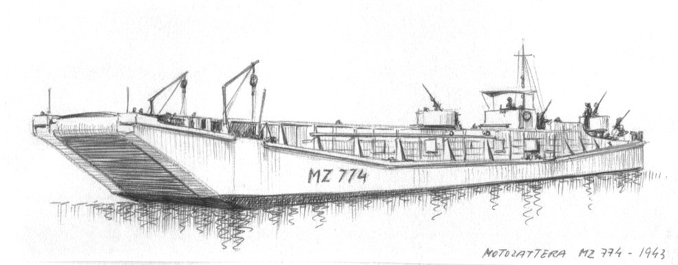 1943 - Motozattera MZ774